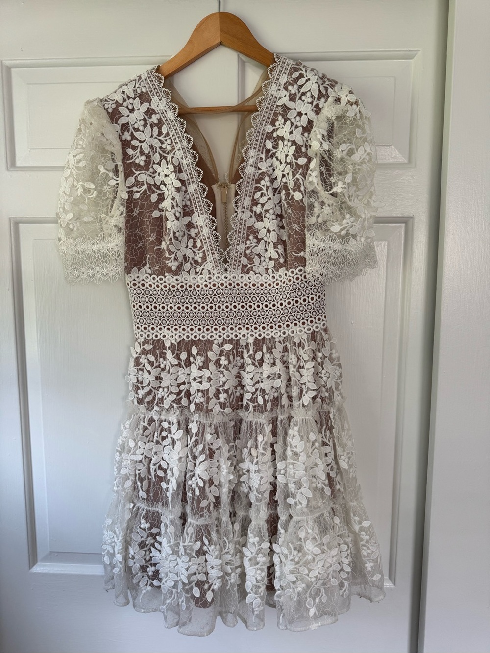Bronx and Banco Megan Lace Mini Dress